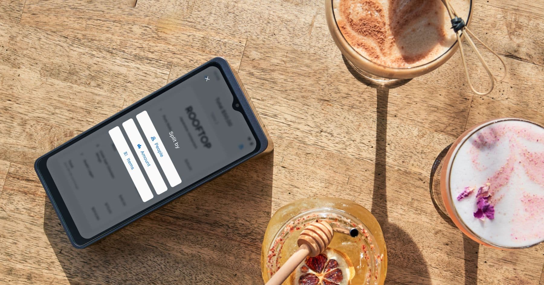 Split the bill by items on Zeller Terminal