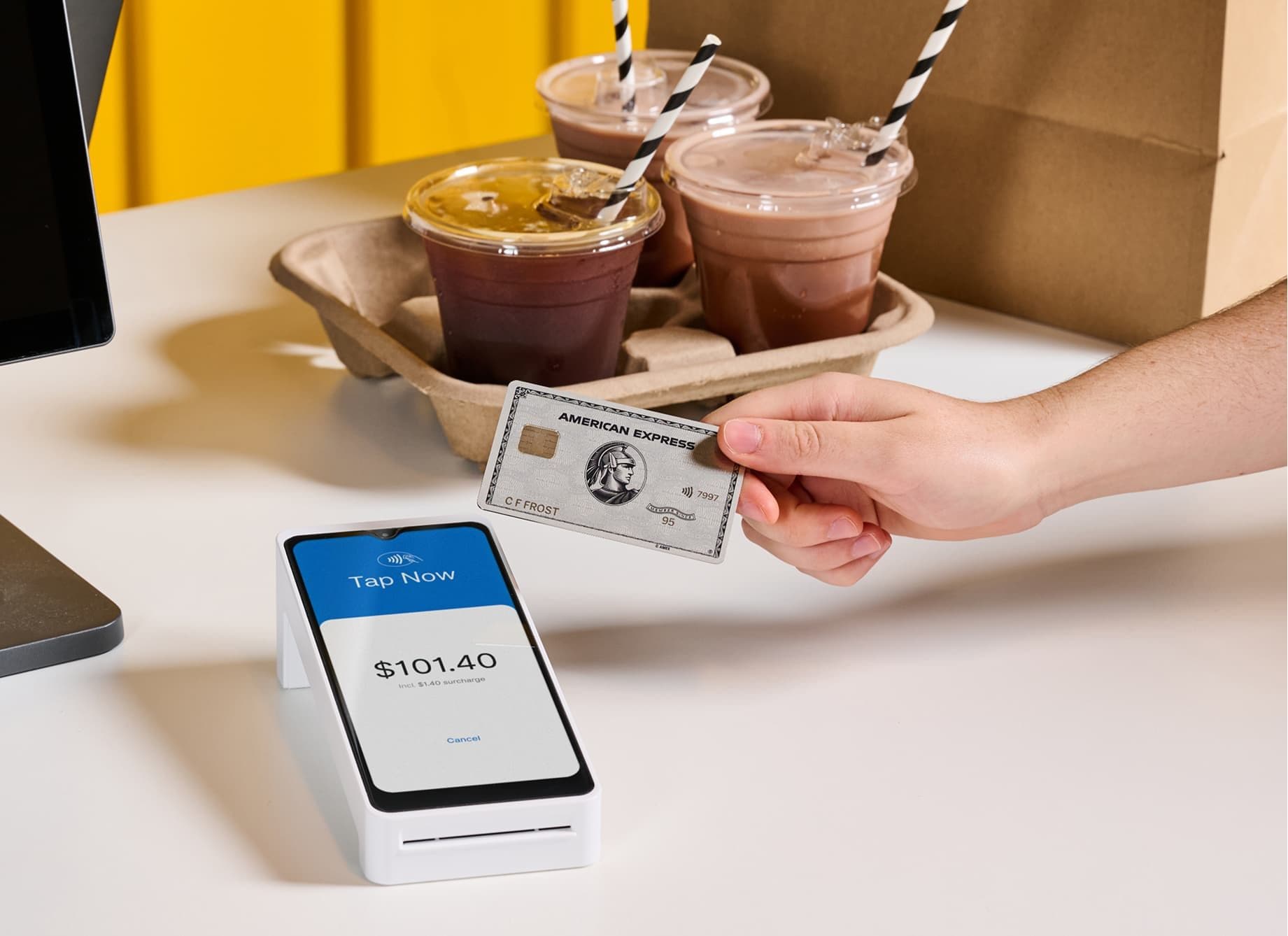 Zeller - Amex and Terminal 2 in White, cafe