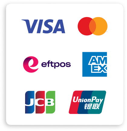 Card Types Signage Template - 1