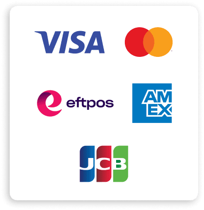 Card Types Signage Template - 2