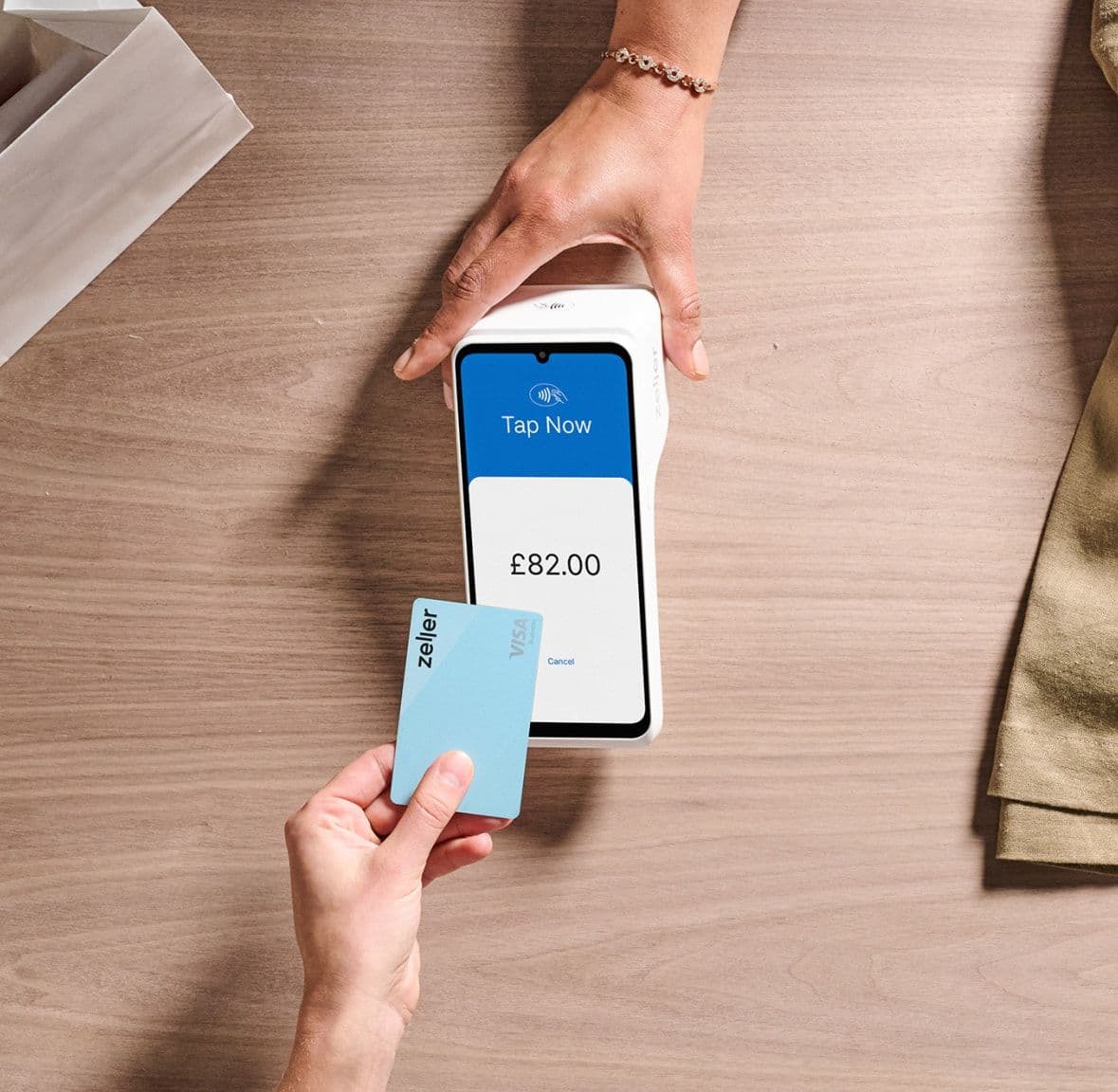 Zeller - Terminal 1x in a retail shop