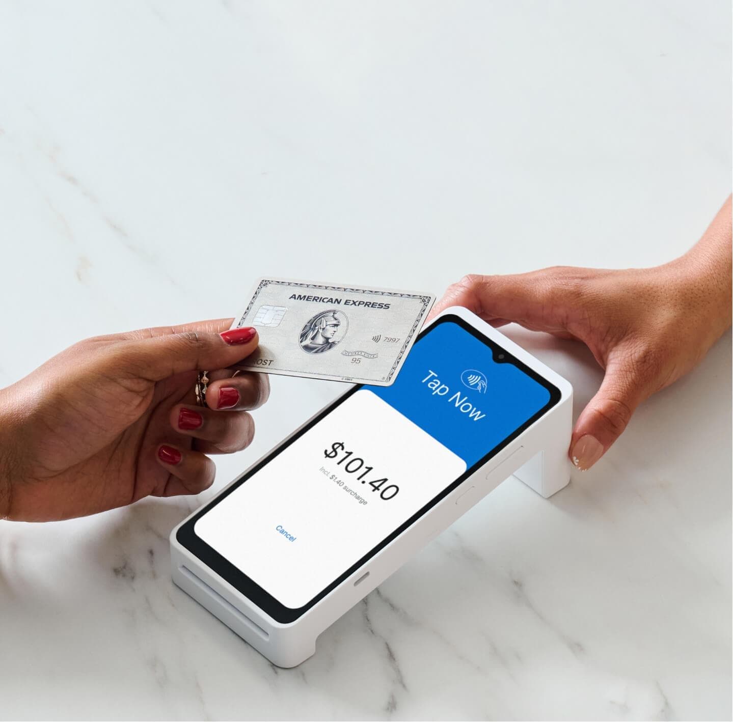 Zeller - Terminal 2 White Amex