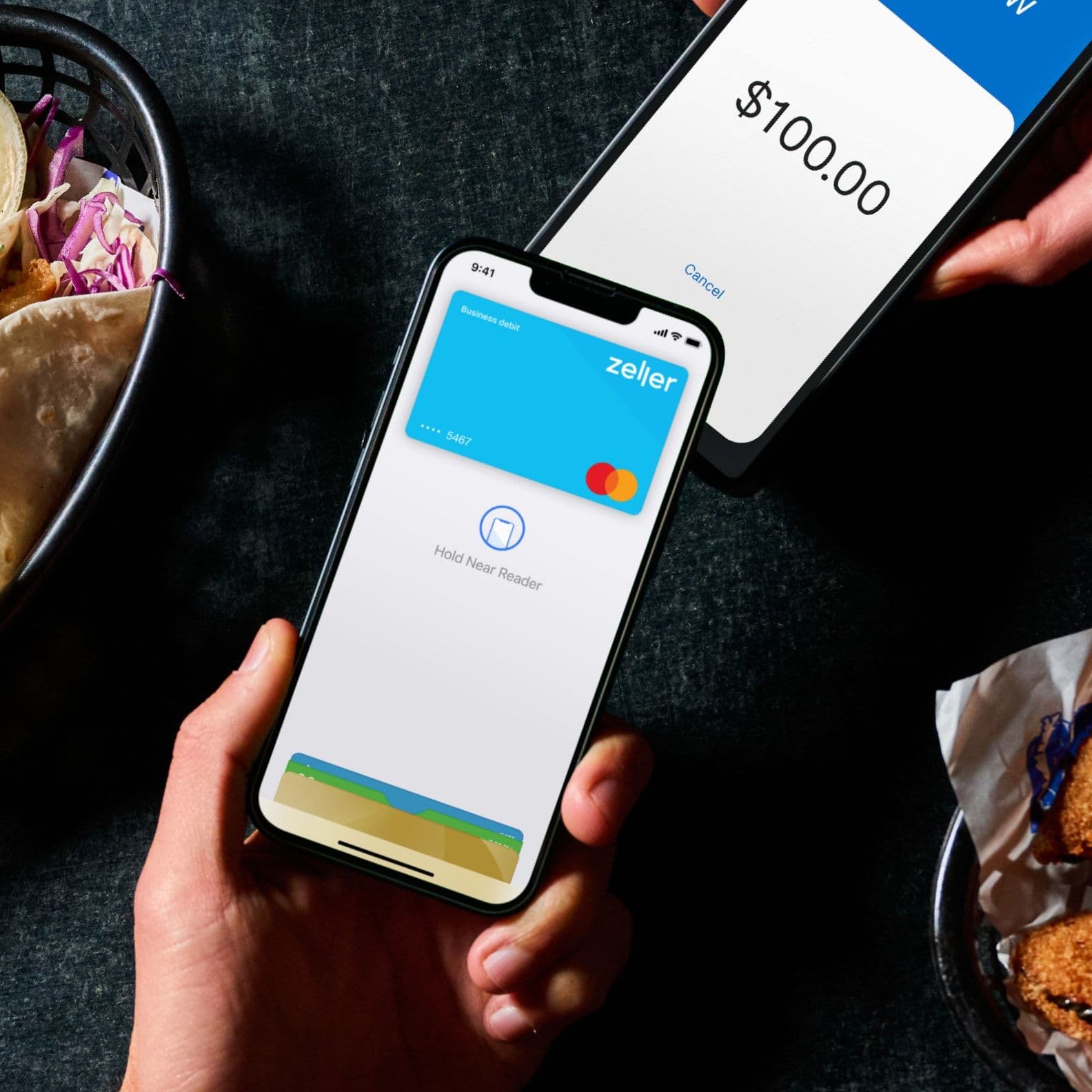 Zeller - Corporate Card in Light Blue