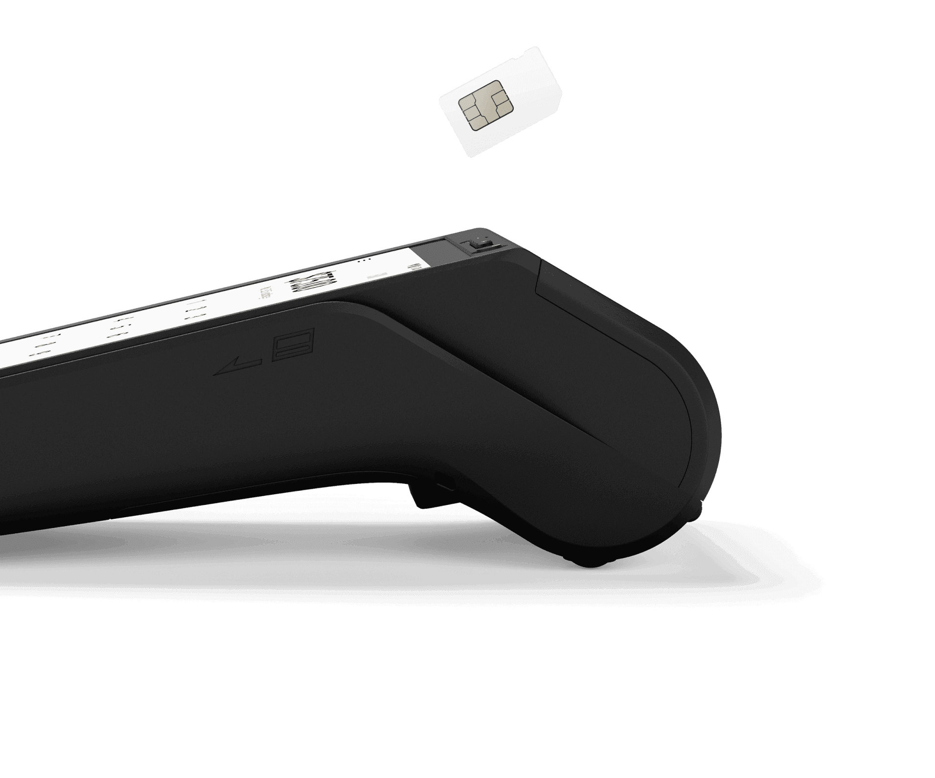 Zeller - Terminal and SIM Card, side profile