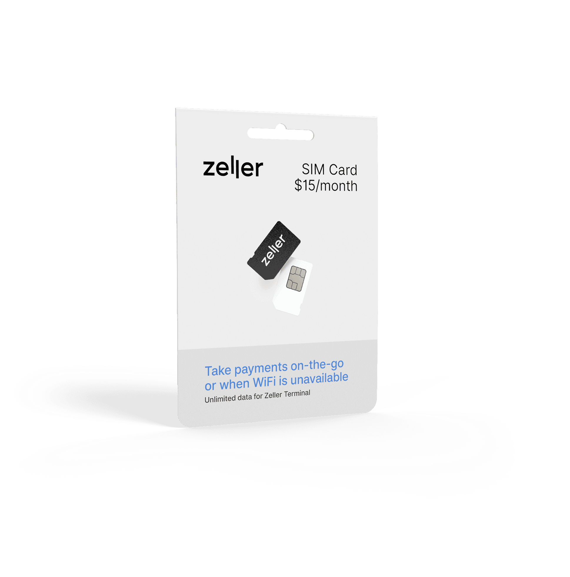 Zeller - SIM Card packaging, standing