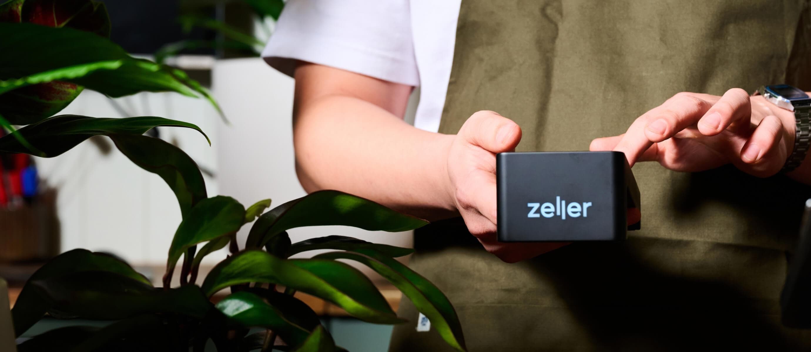 Zeller - Terminal 2 in Black, merchant