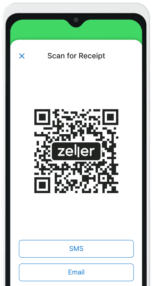 Zeller - Digital Receipts - Request Receipt