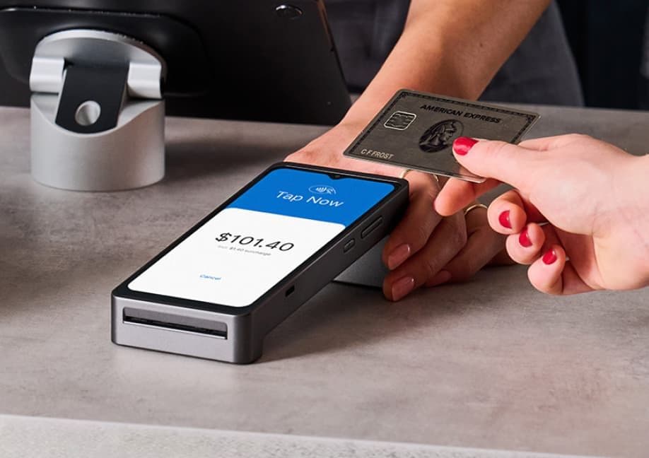 Zeller - Terminal 2 in Graphite, Amex, countertop