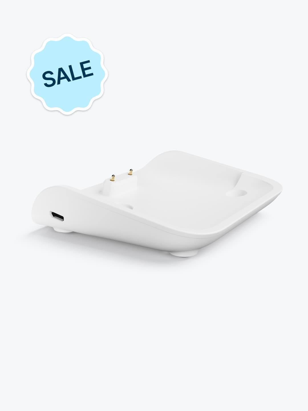 Zeller Charging Dock in White